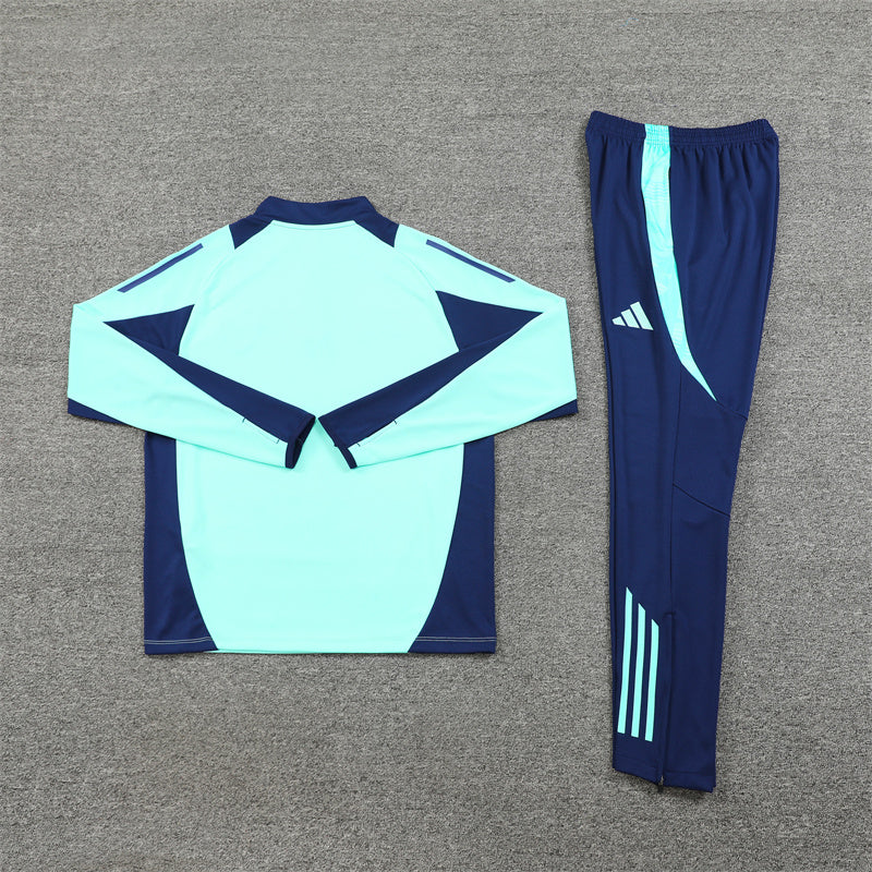 24/25 Arsenal FC Light Blue 1/4 Zip Tracksuit