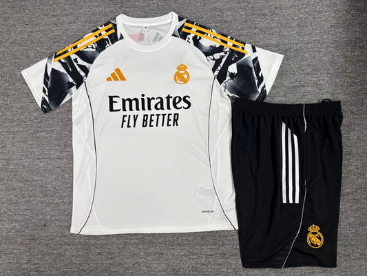 Real Madrid x Marvel White Shorts Training Set