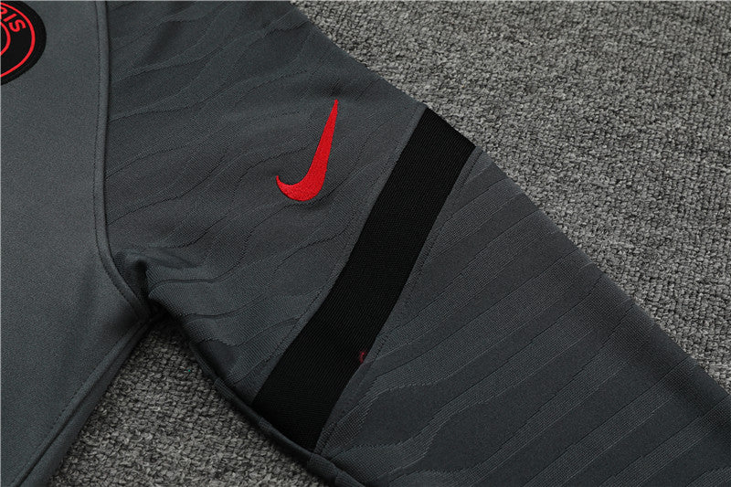 21/22 PSG Dark Grey 1/4 Zip Training Tracksuit