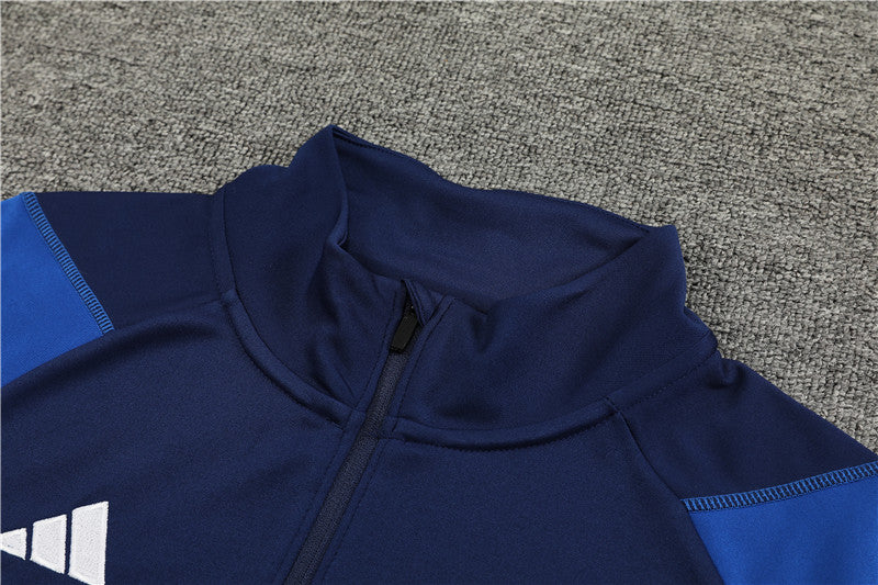 23/24 Manchester United Dark Blue 1/4 Zip Tracksuit