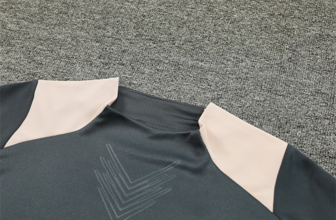 24/25 Real Madrid Dark Grey Tracksuit
