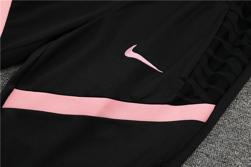 21/22 PSG White And Pink 1/4 Zip Tracksuit