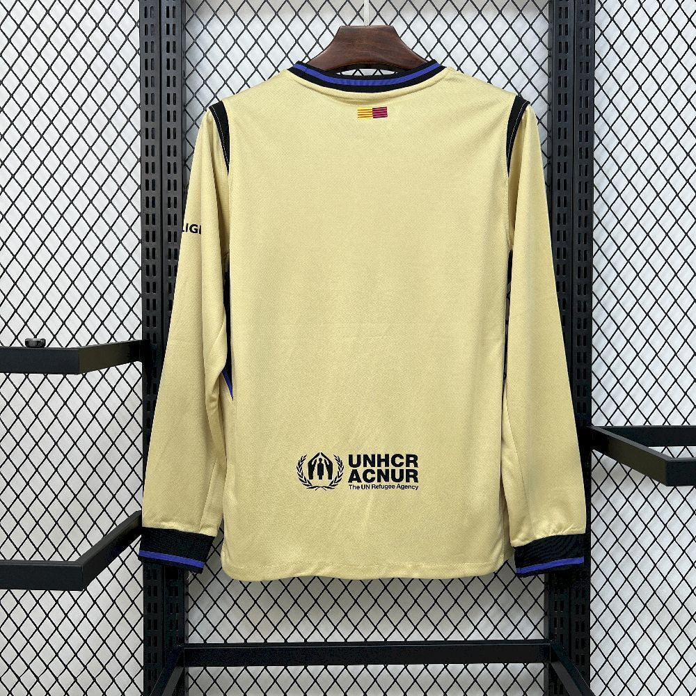 25/26 FC Barcelona Away Jersey (Long Sleeve)