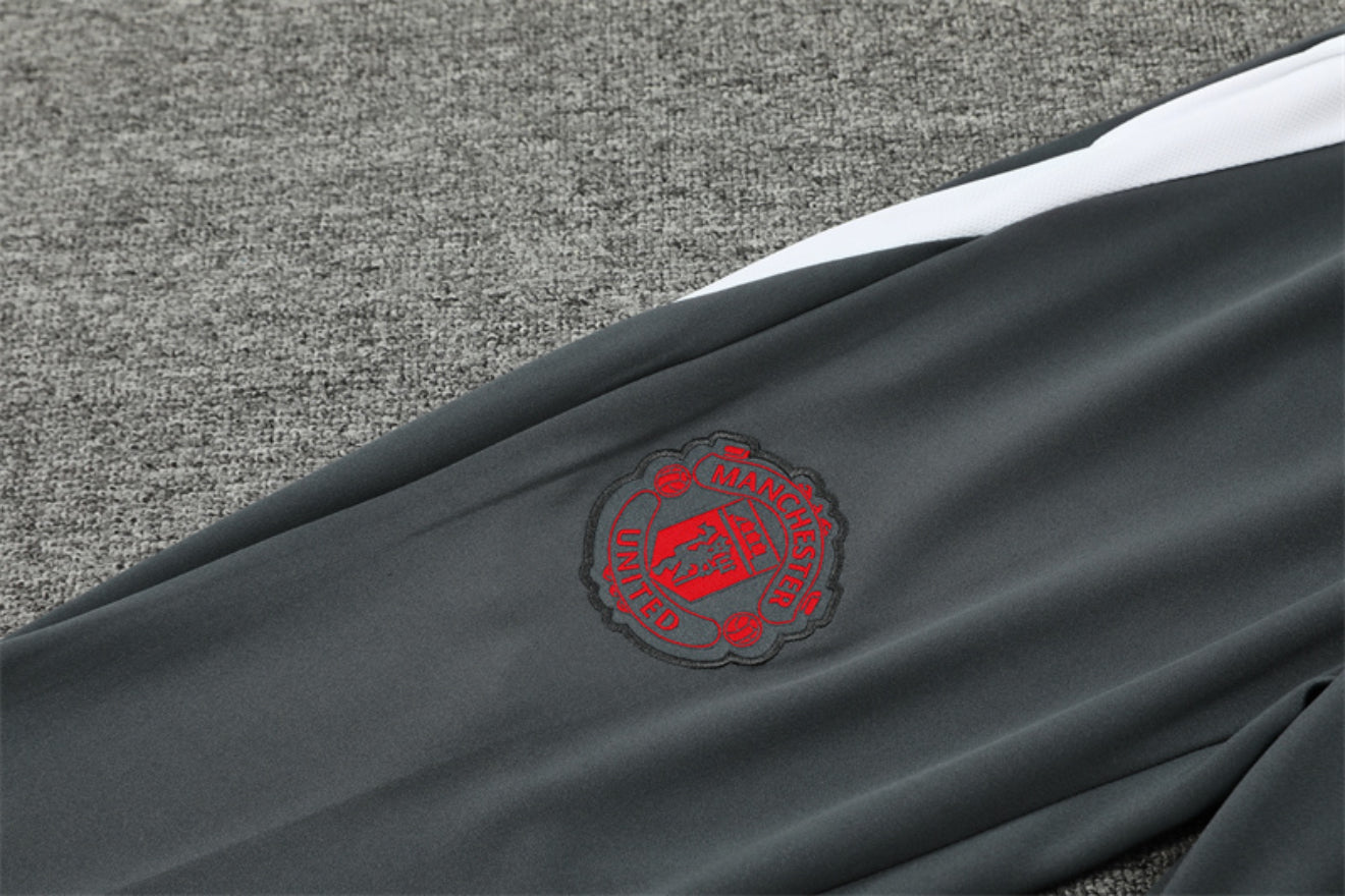 24/25 Manchester United Dark Grey Tracksuit