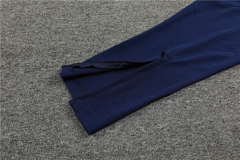 23/24 FC Barcelona Blue 1/4 Zip Tracksuit