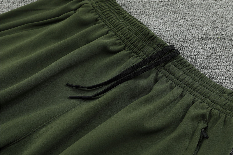 23/24 Jordan x PSG Dark Green 1/4 Zip Tracksuit