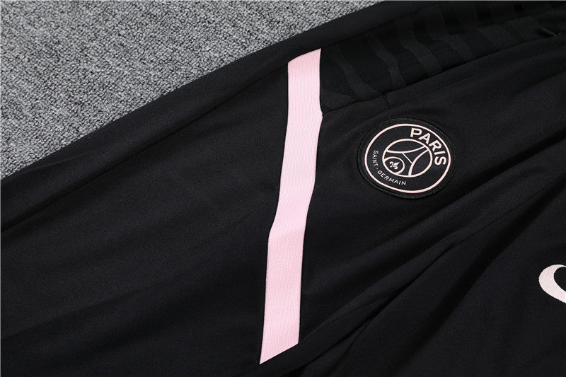 21/22 PSG Pink And Black 1/4 Zip Tracksuit