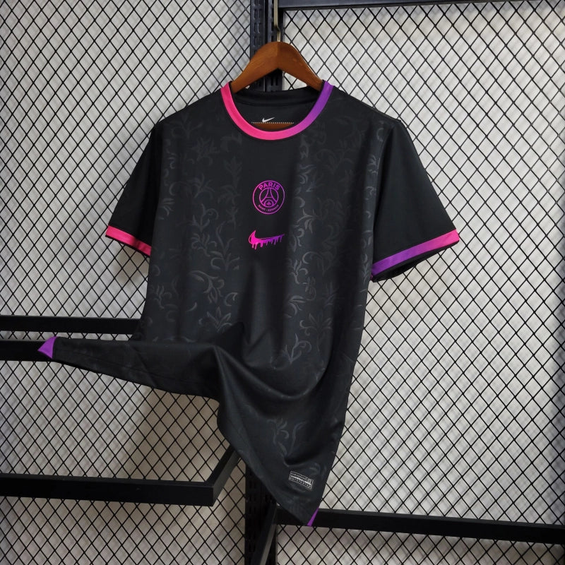 PSG x GTO Black And Pink Special Edition Jersey