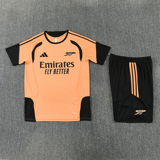 26/27 Arsenal Orange Shorts Set
