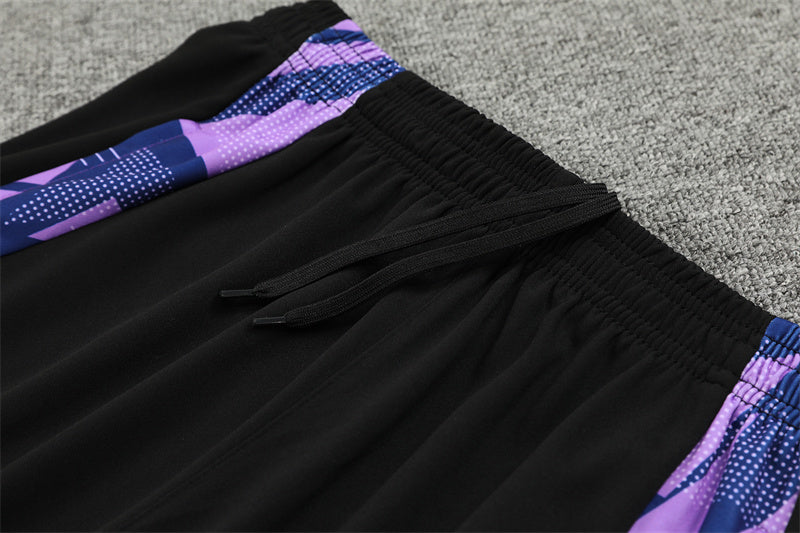 2025 Germany Black 1/4 Zip Tracksuit
