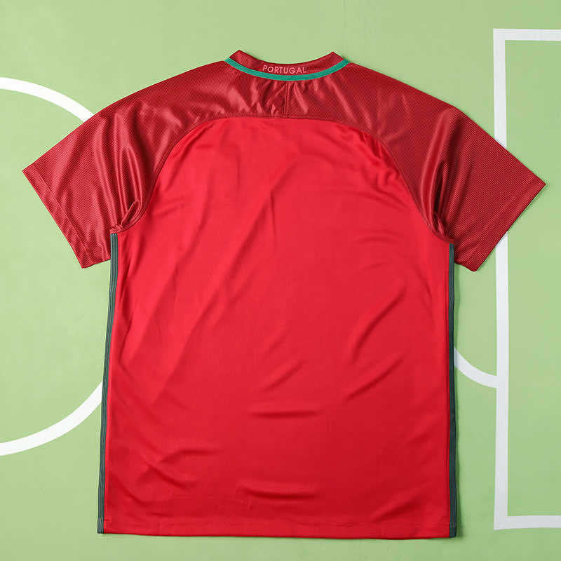 2016 Portugal Retro Home Jersey