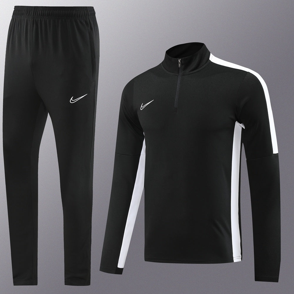Nike Academy Black And White Dri-Fit Tracksuit