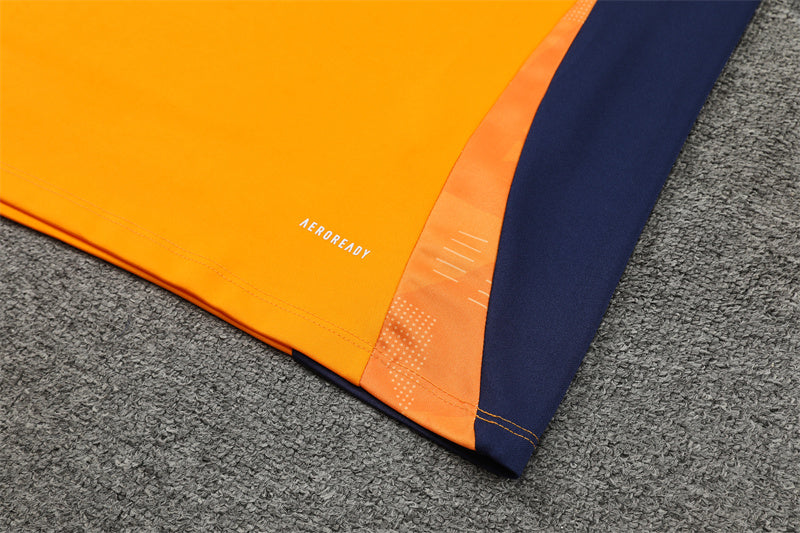 24/25 Juventus Orange 1/4 Zip Tracksuit