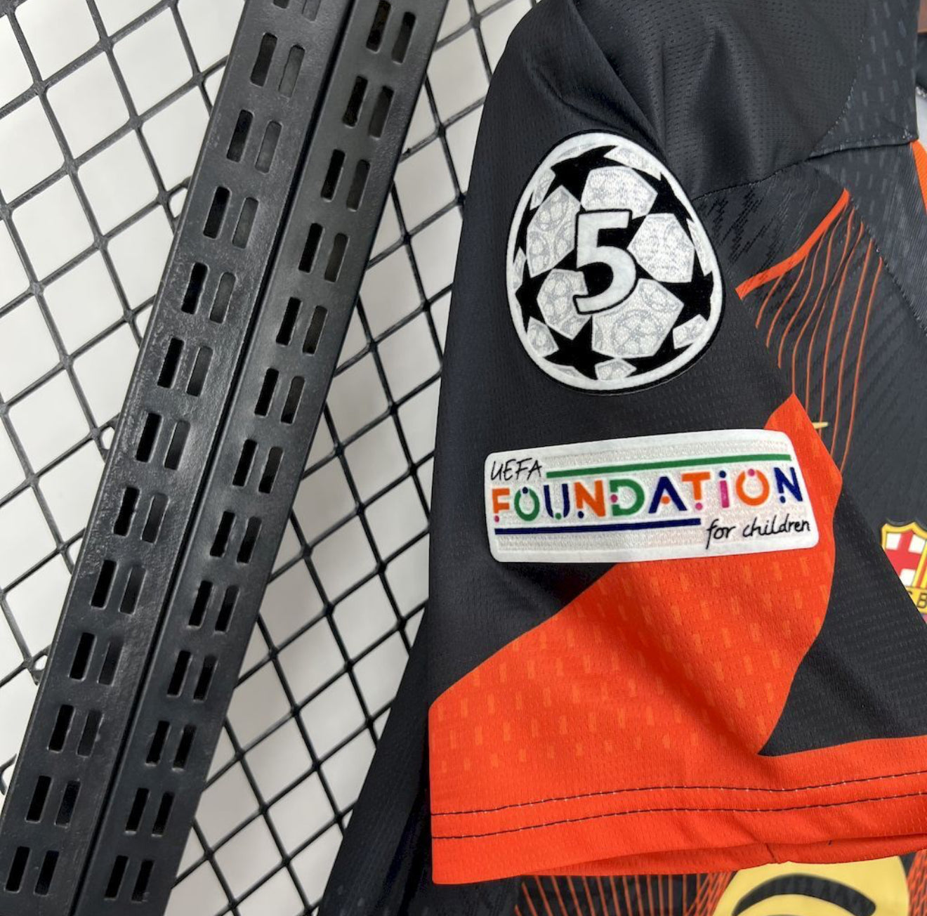FC Barcelona Black/Orange Limited Edition Jersey