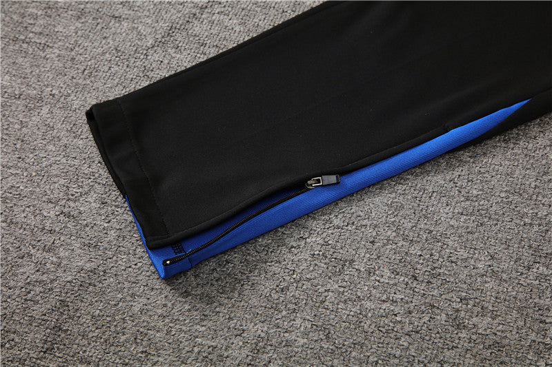 24/25 Inter Milan Black And Blue 1/4 Zip Tracksuit