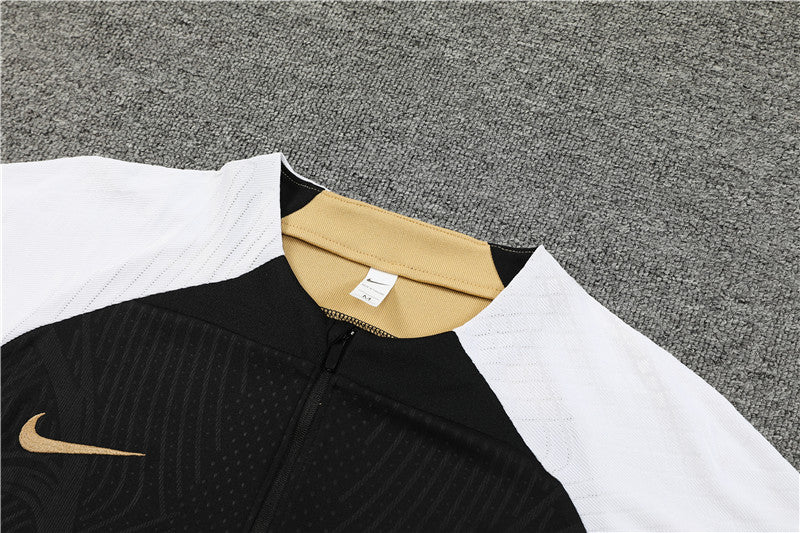 23/24 Chelsea FC Black 1/4 Zip Tracksuit