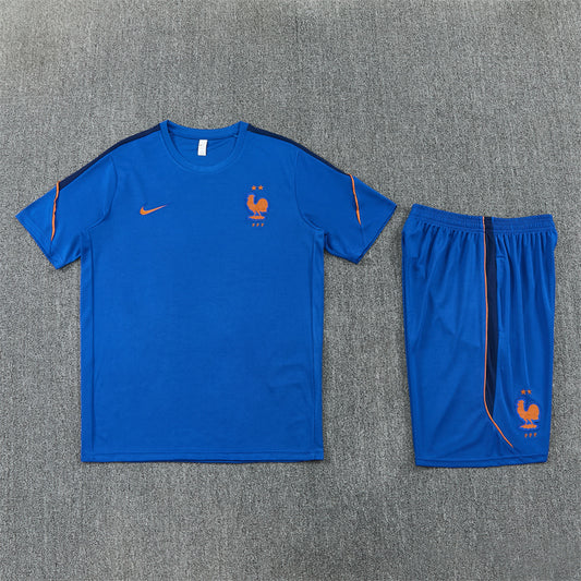 France Blue Shorts Training Set