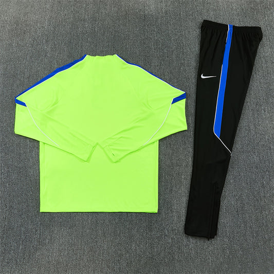 Atletico Madrid Neon 1/4 Zip Tracksuit