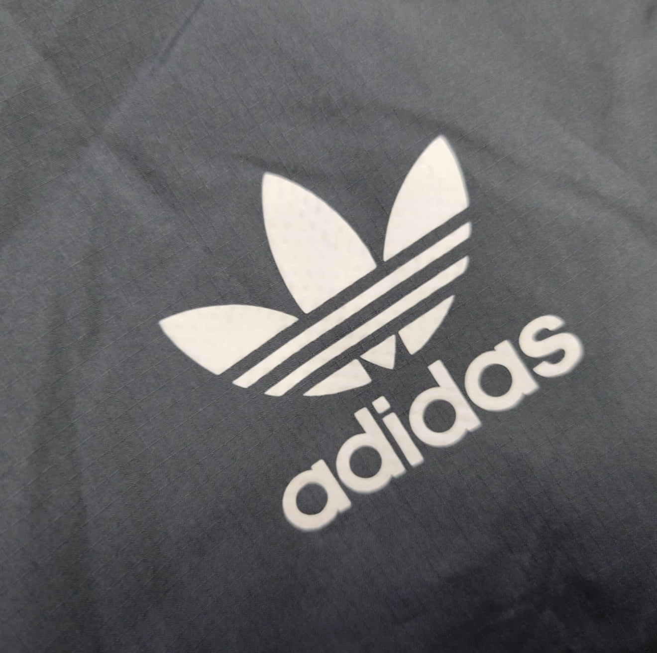 Real Madrid Grey/White Windbreaker