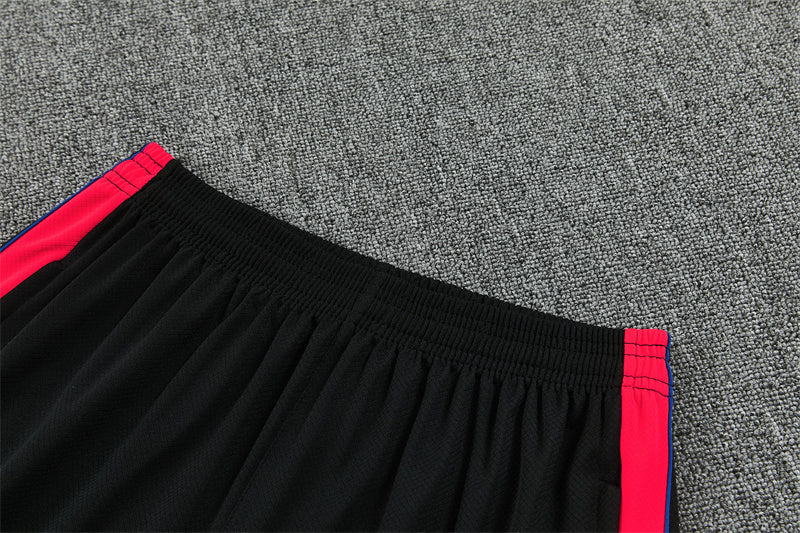 26/27 PSG Black/Red Shorts Training Set