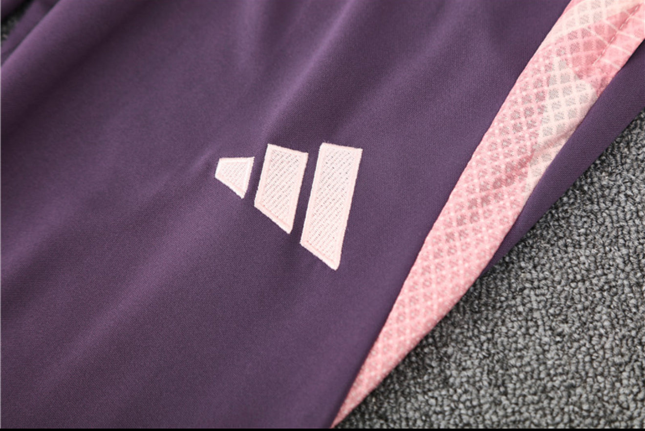 24/25 Arsenal FC Purple 1/4 Zip Tracksuit
