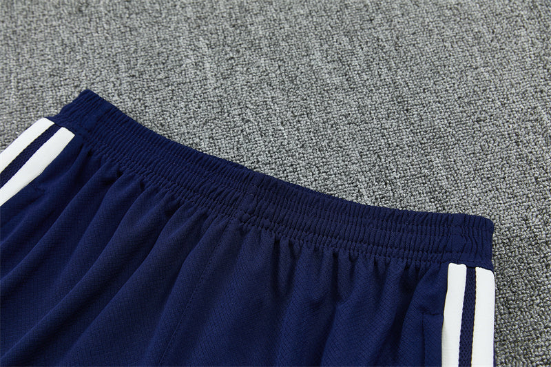 26/27 Real Madrid Dark Blue Shorts Training Set