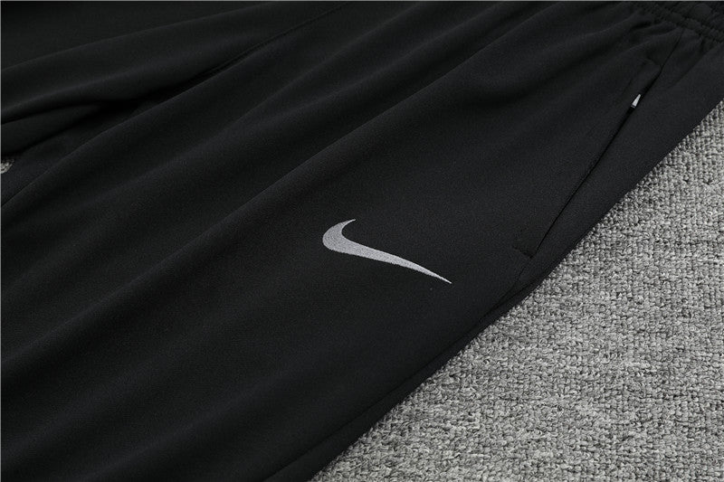 22/23 FC Barcelona Grey, Red And Blue 1/4 Zip Tracksuit