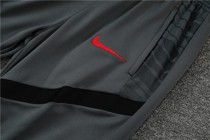 21/22 PSG Dark Grey 1/4 Zip Training Tracksuit