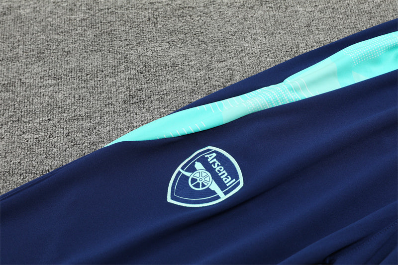 24/25 Arsenal FC Light Blue 1/4 Zip Tracksuit
