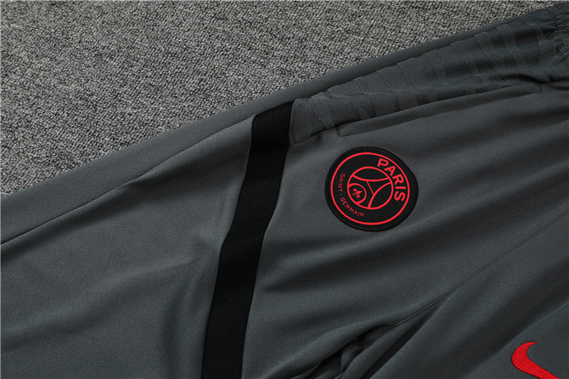 21/22 PSG Dark Grey 1/4 Zip Training Tracksuit