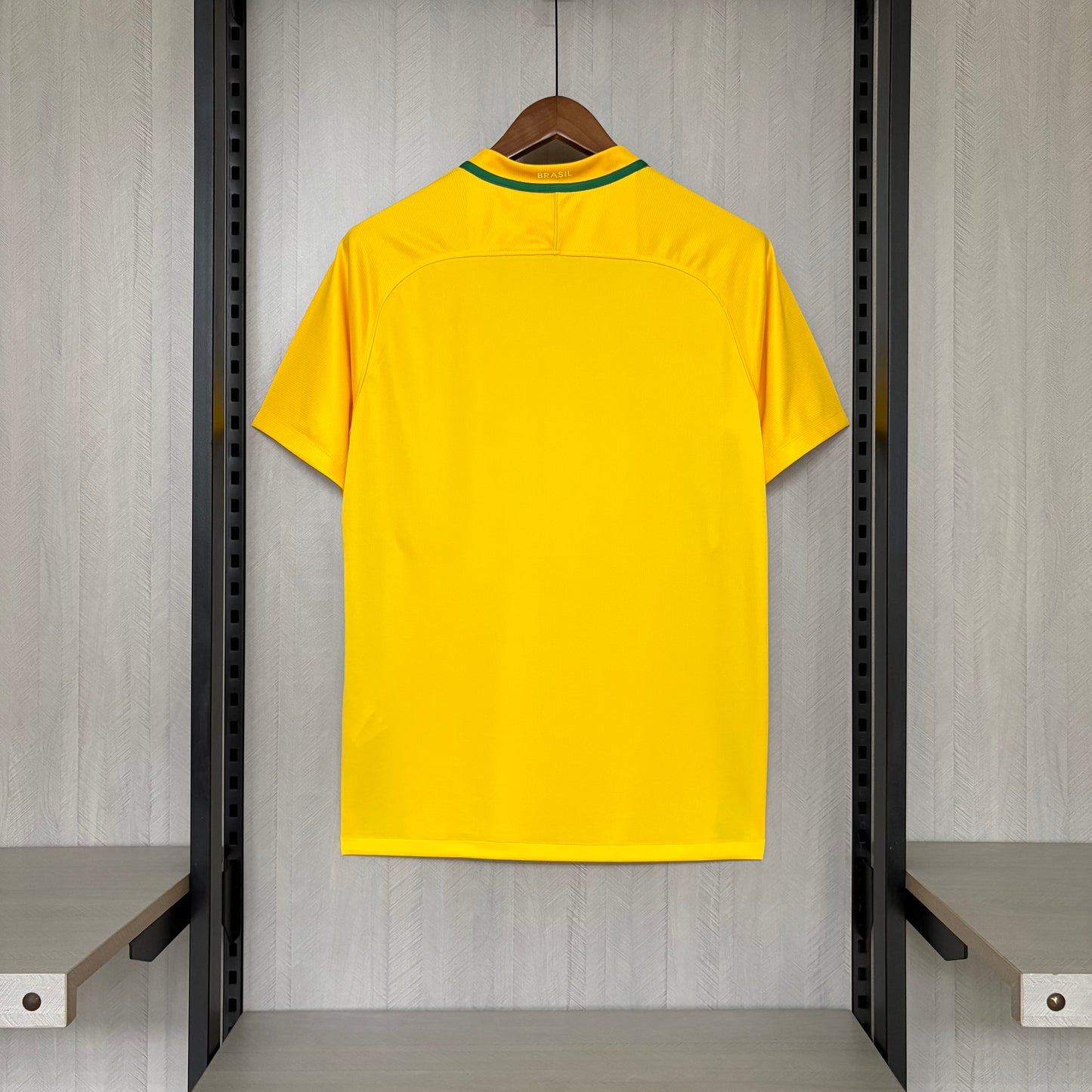 2018 Retro Brazil Home Jersey