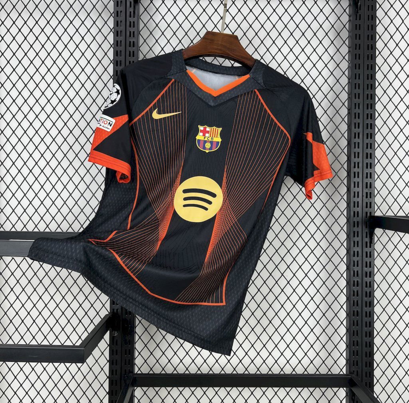 FC Barcelona Black/Orange Limited Edition Jersey