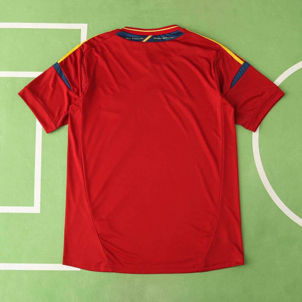 2012 Spain Retro Home Jersey