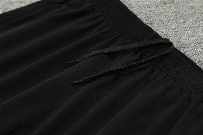 24/25 Jordan x PSG Black And Purple 1/4 Zip Tracksuit