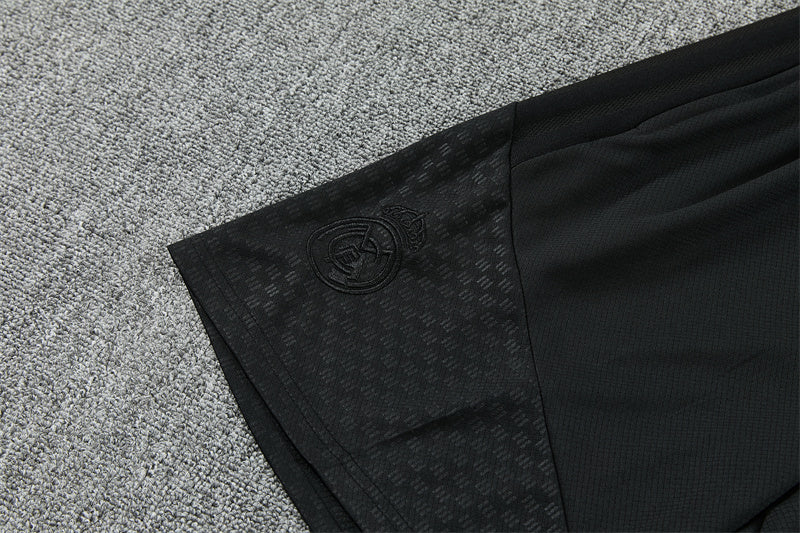 Real Madrid Blacked Out Shorts Set