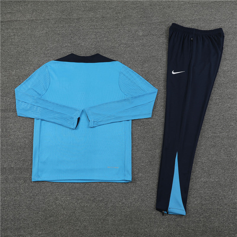 24/25 Chelsea FC Light Blue 1/4 Zip Tracksuit