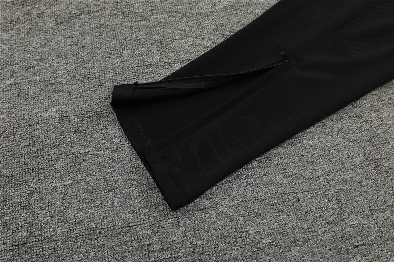 24/25 Jordan x PSG White And Black 1/4 Zip Tracksuit