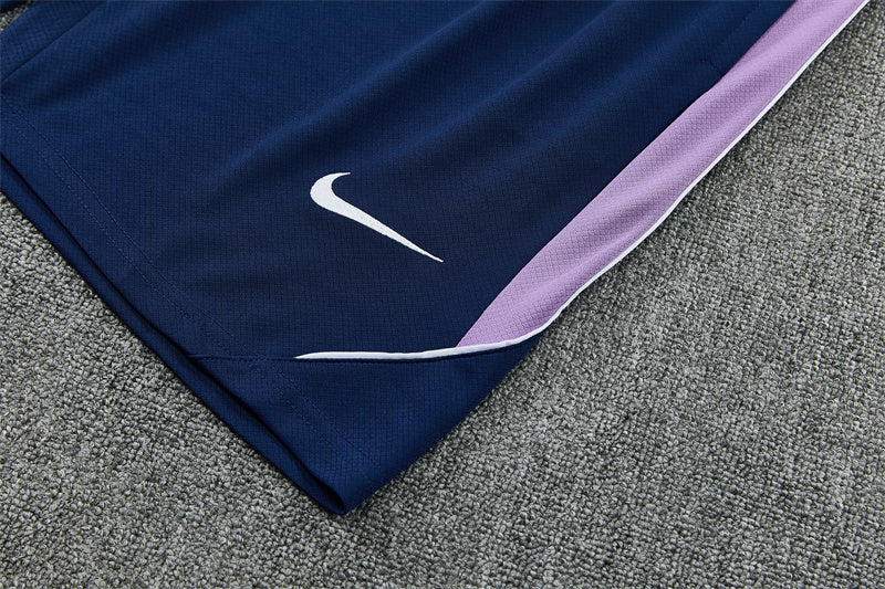 South Korea Blue/Purple Shorts Training Set