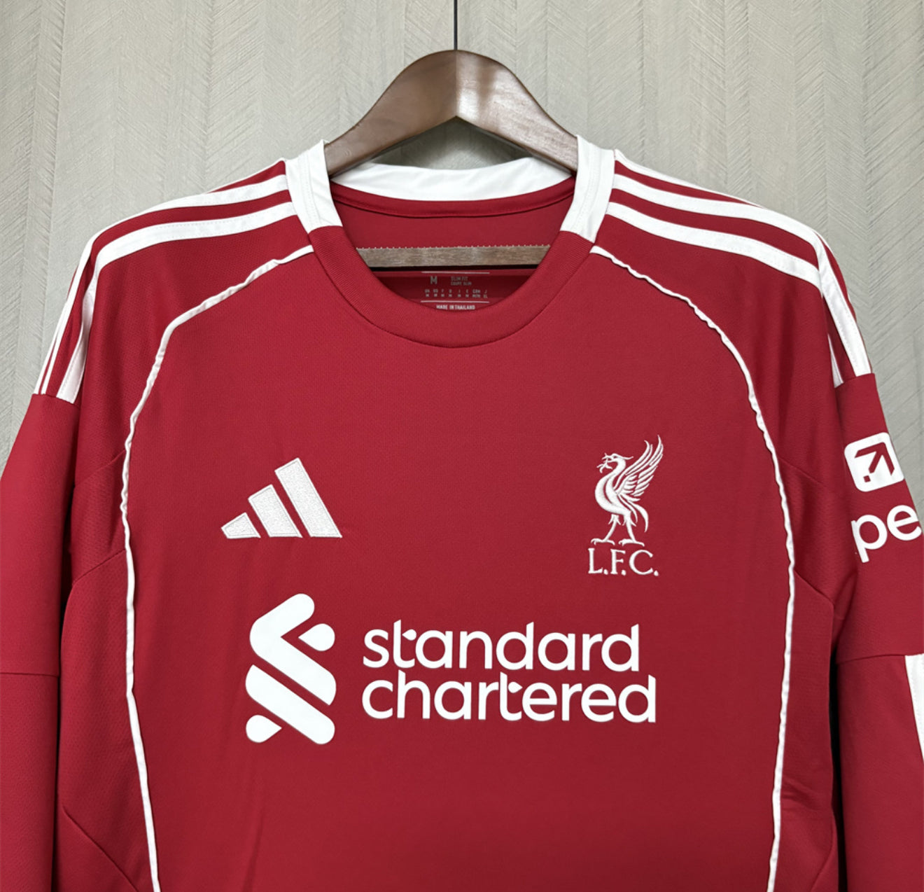 25/26 Liverpool FC Home Jersey (Long Sleeve)