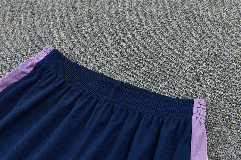 South Korea Blue/Purple Shorts Training Set