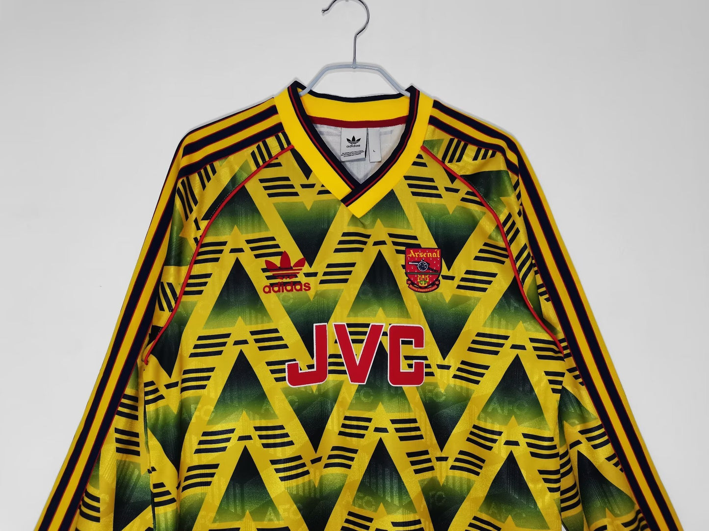 1991/92 Arsenal FC Retro Away Jersey (Long Sleeve)
