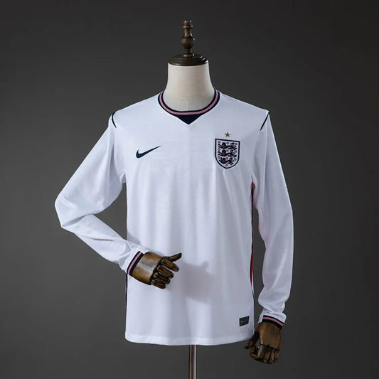 2026 England Home Jersey (Long Sleeve)