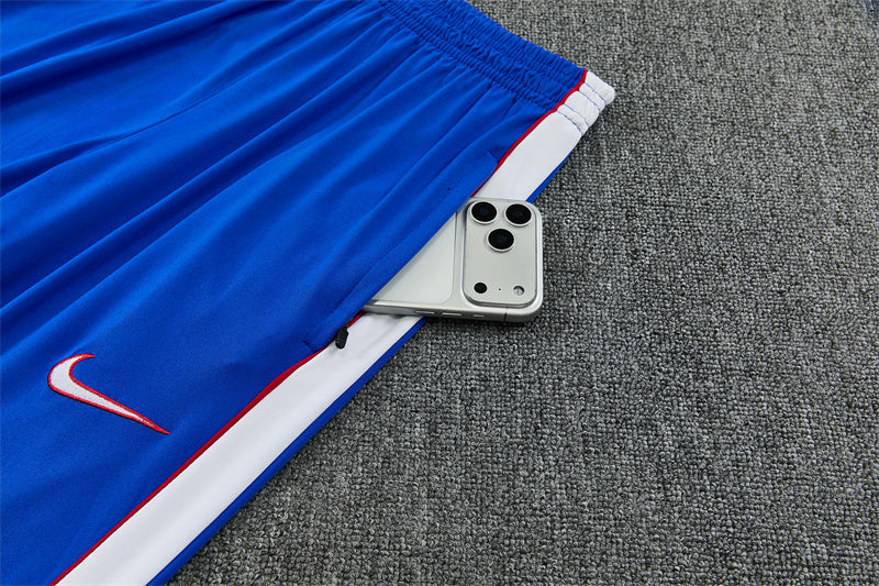 26/27 Chelsea FC White and Blue 1/4 Zip Tracksuit