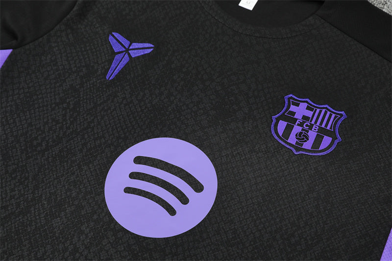 Barcelona x Kobe Bryant Black Shorts Training Set