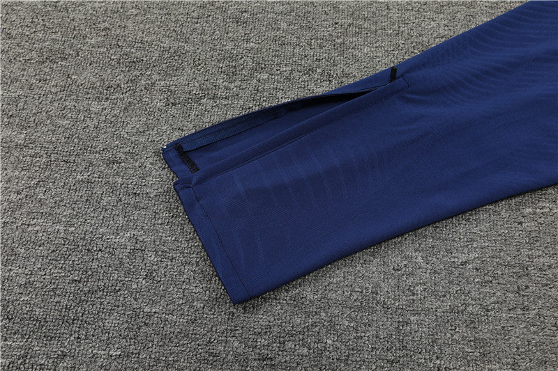 23/24 Atletico Madrid Red And Blue 1/4 Zip Tracksuit