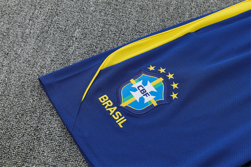 Brazil Blue/Yellow Shorts Training Set