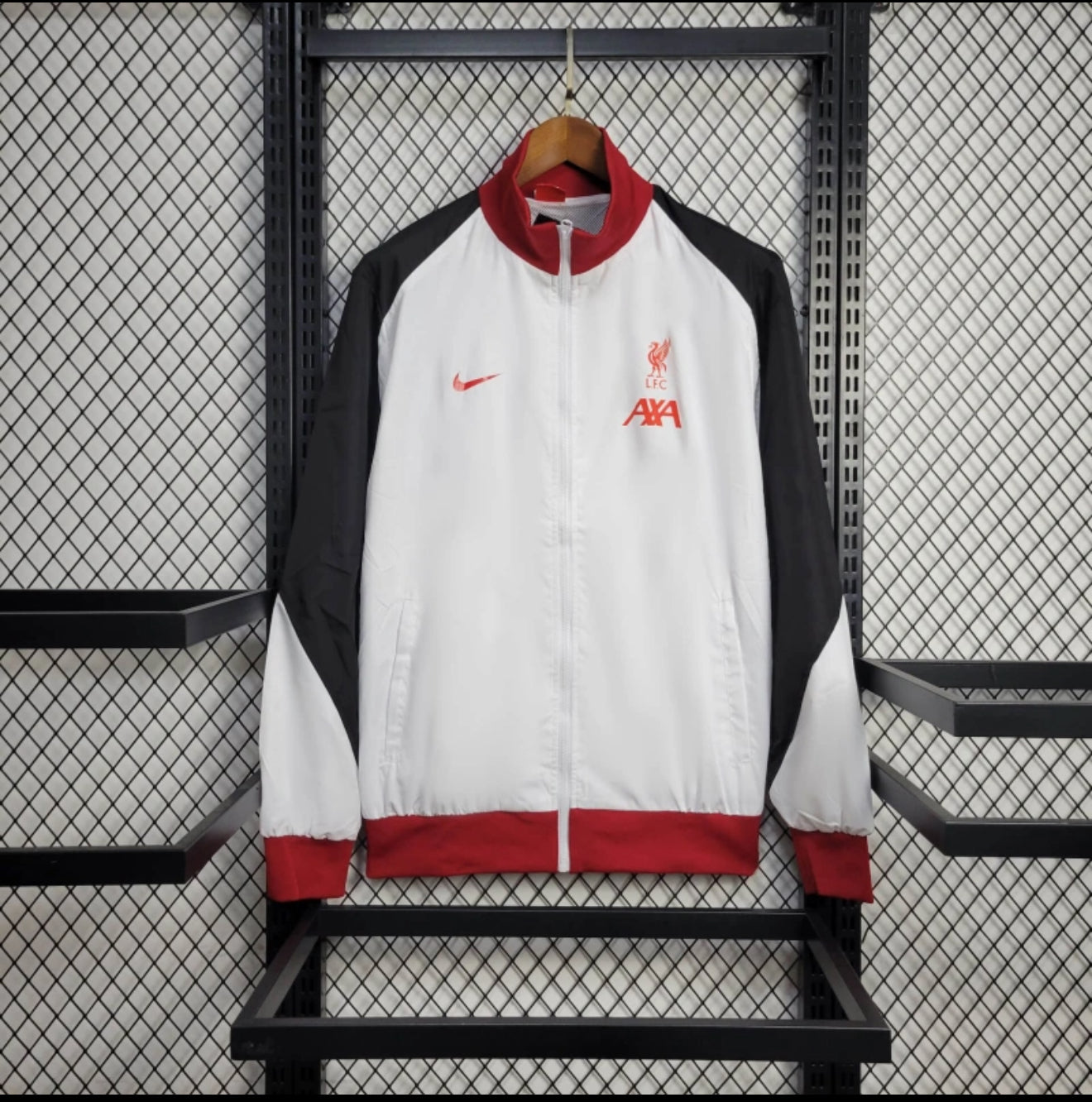 Liverpool FC Red/White/Black Windbreaker
