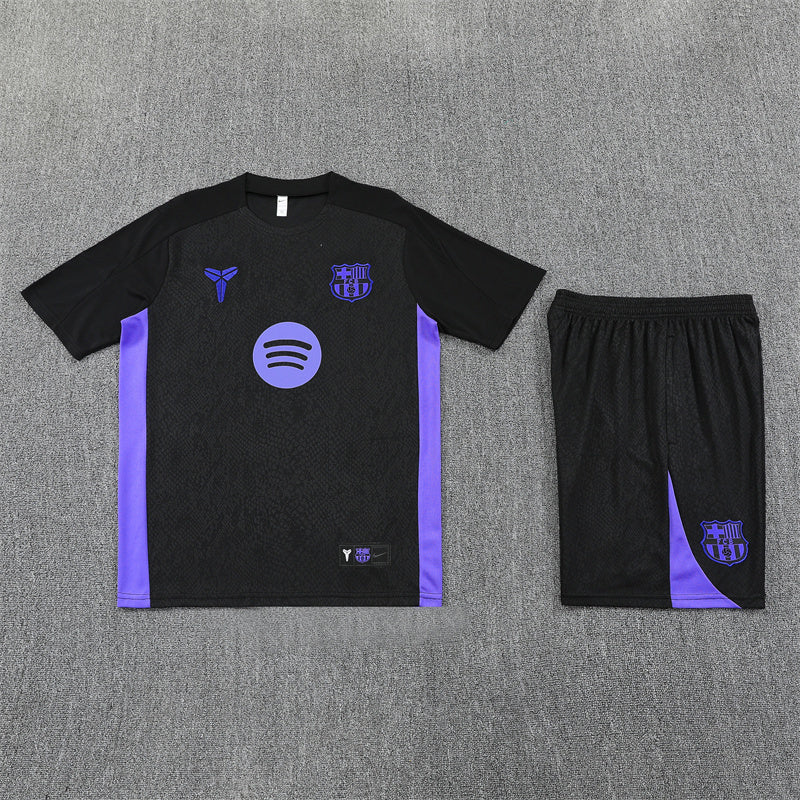 Barcelona x Kobe Bryant Black Shorts Training Set
