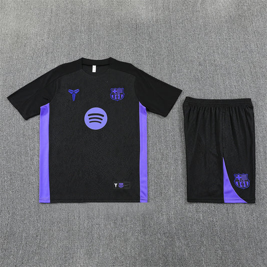 Barcelona x Kobe Bryant Black Shorts Training Set