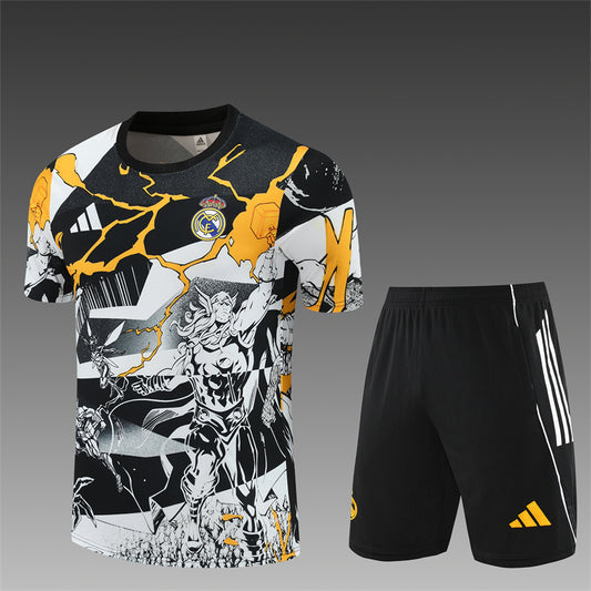 Real Madrid x Marvel “Comic Book” Shorts Training Set